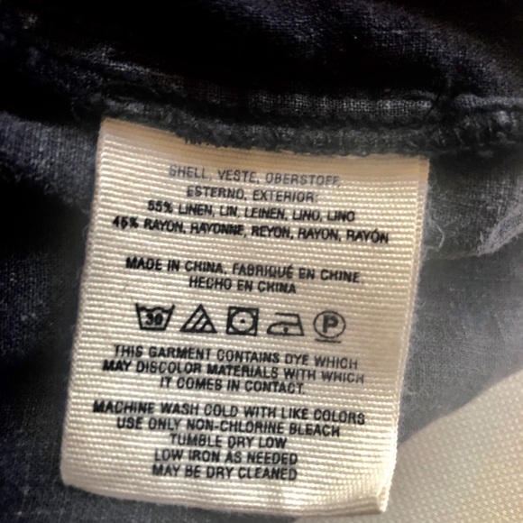 Anthropologie HEI HEI Embroidered Linen Shorts - Picture 8 of 8